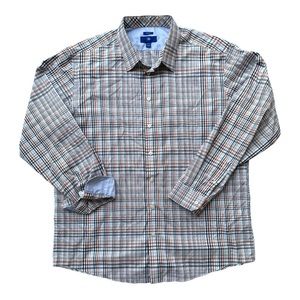 Egara Non Iron Button Down Long Sleeve Shirt Men’s Size 3XLT